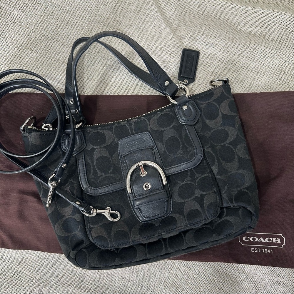 Coach Campbelle Belle Signature C Satchel Bag